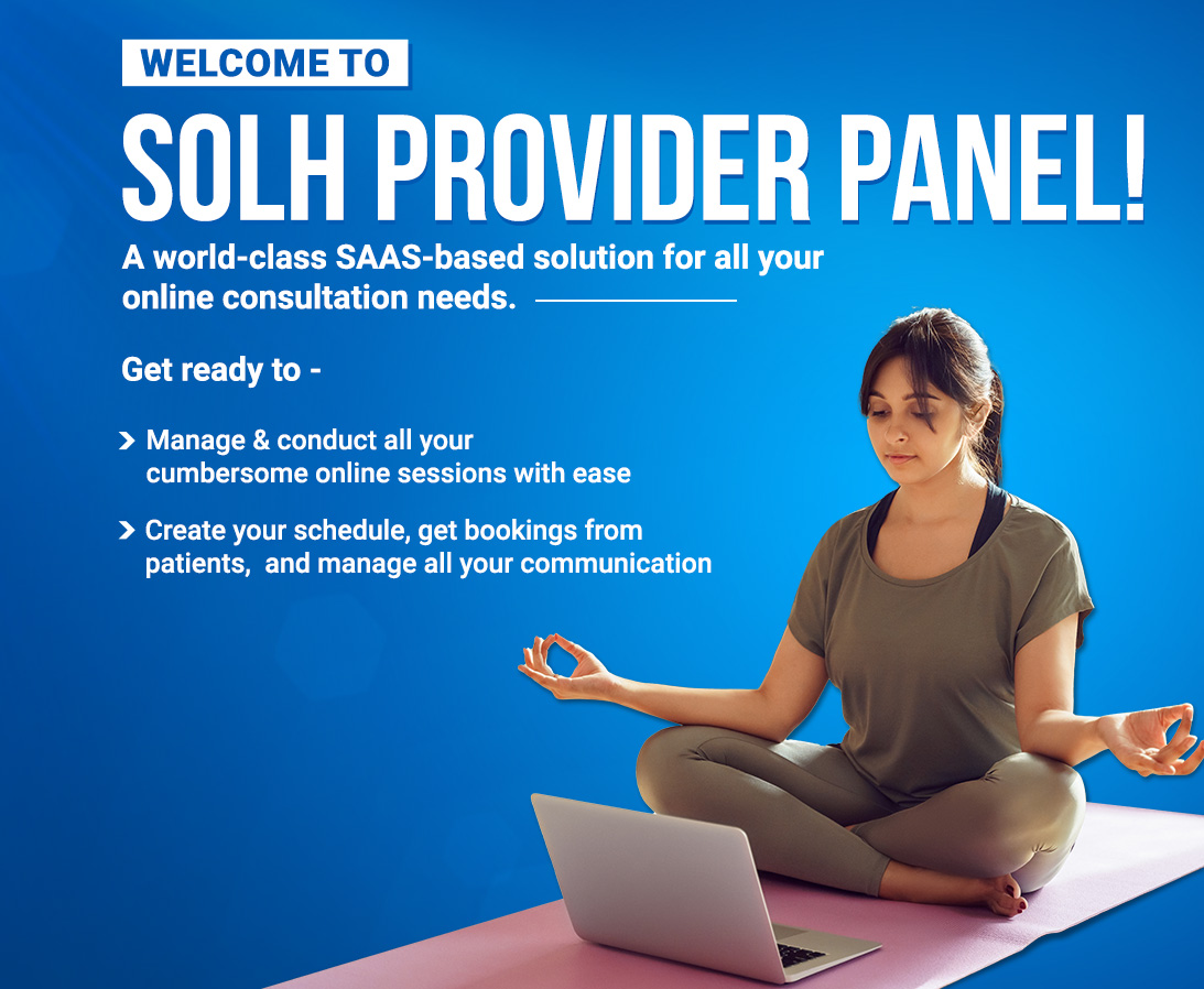 Solh Wellness Connect App - India's First Mental Health Marketplace